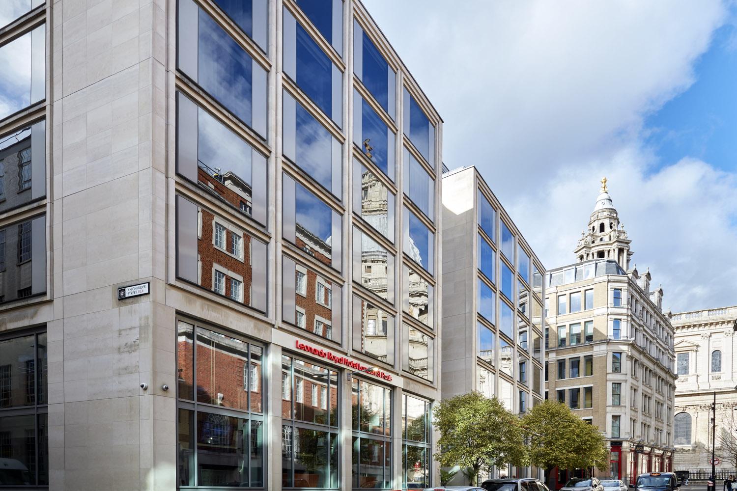 Leonardo Royal London St Paul'S Hotel Exterior photo Levene Brothers Bank